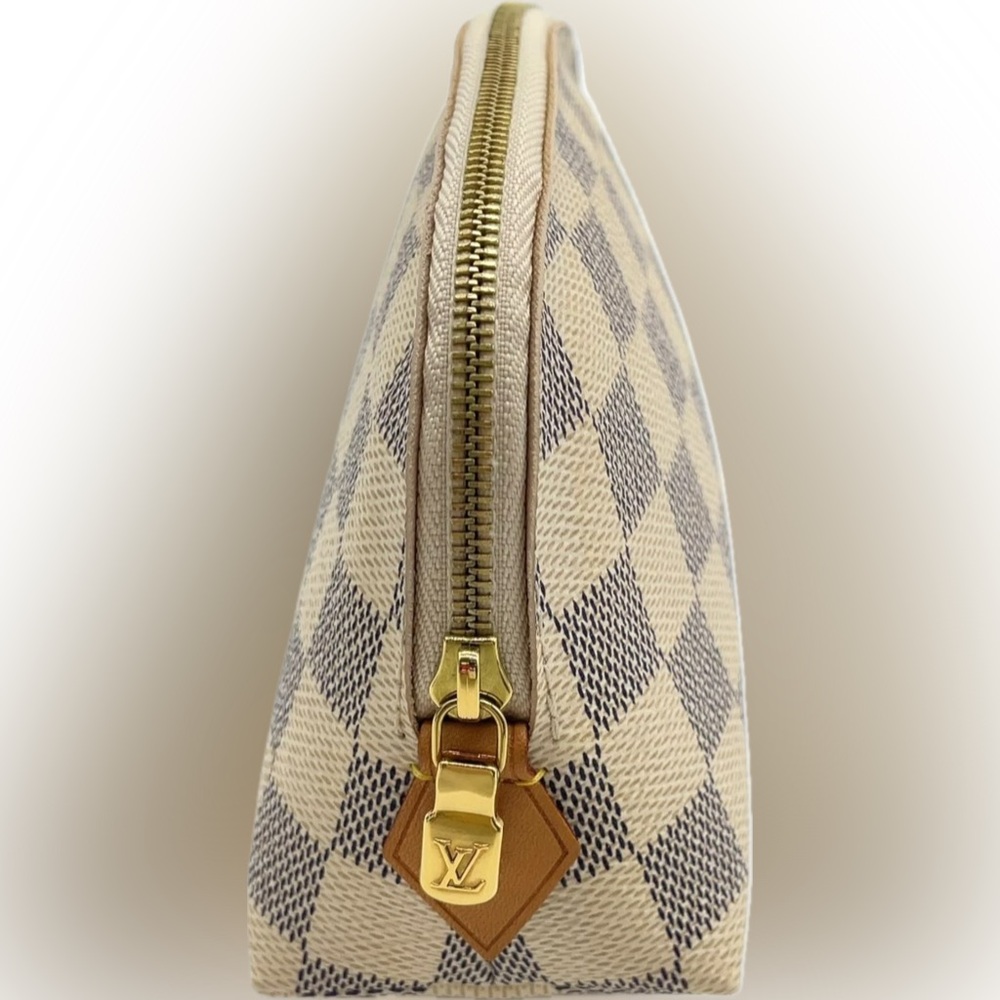 Louis Vuitton Damier Azur Pochette - Cosmetic Pouch with Dust bag - Picture 9 of 15